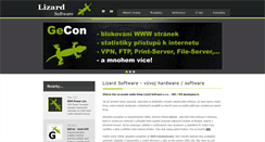Desktop Screenshot of lizard-sw.com